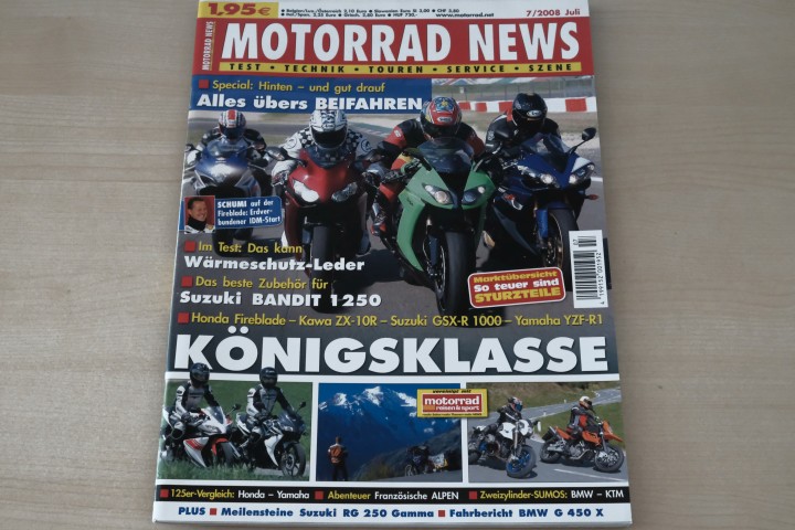 Motorrad News 07/2008